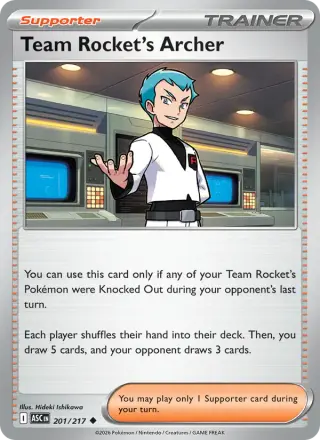 Team Rocket's Archer 201/217