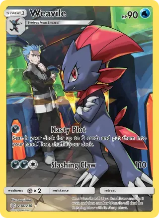 Weavile 238/236