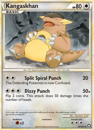 Kangaskhan 36/102
