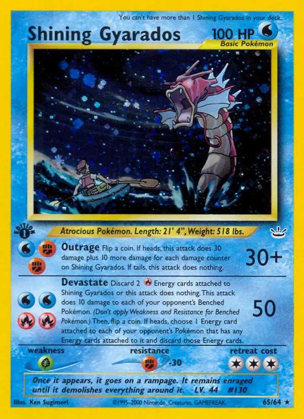 Shining Gyarados 65/064