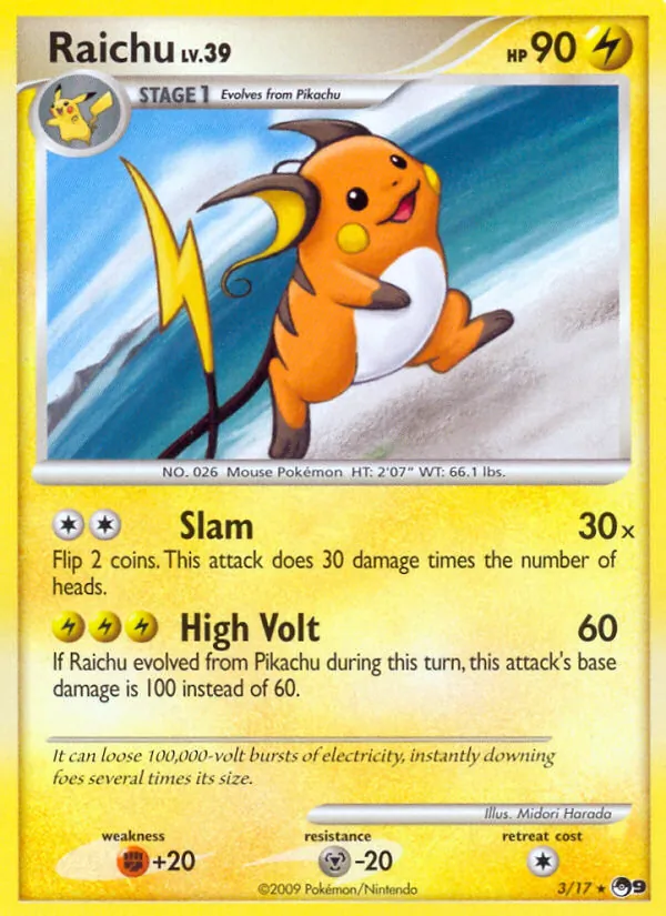 Raichu 3/017