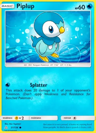 Piplup 31/156