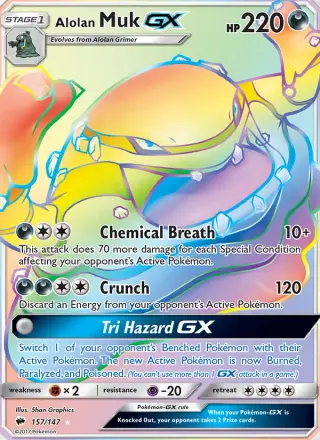 Alolan Muk GX 157/147