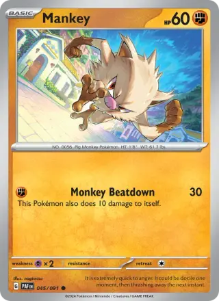 Mankey 045/091