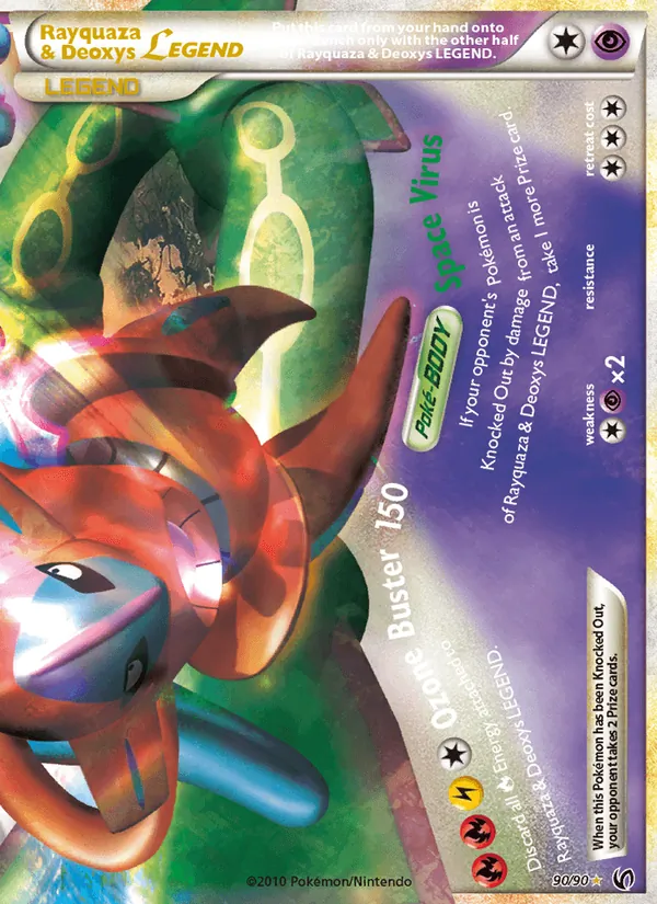 Rayquaza & Deoxys LEGEND 90/090