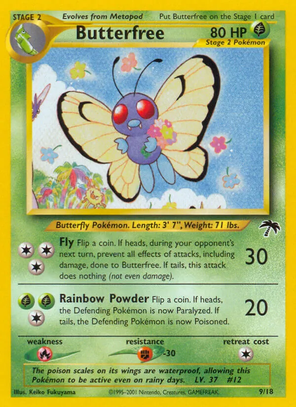 Butterfree 9/018