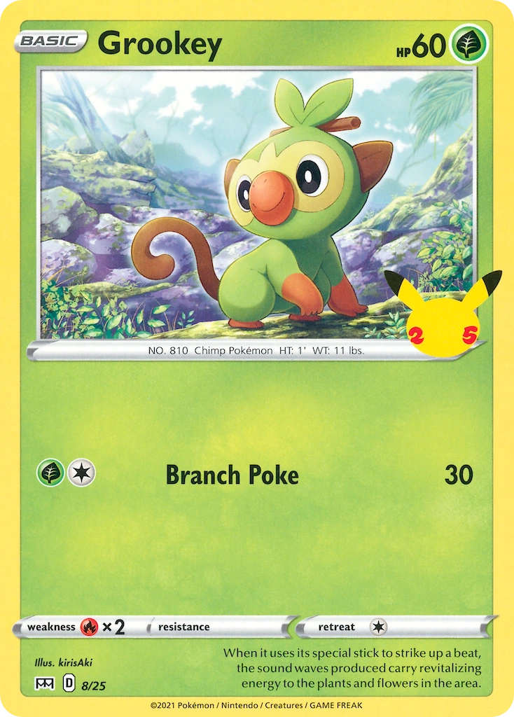 Grookey 8/025