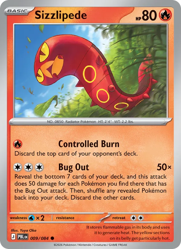 Sizzlipede 009/084