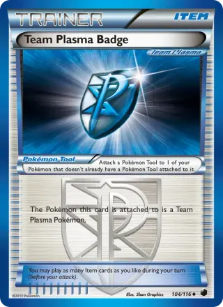 Team Plasma Badge 104/116