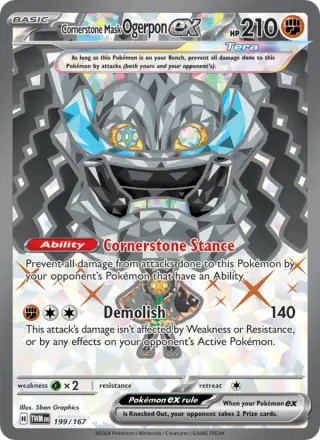 Cornerstone Mask Ogerpon ex 199/167