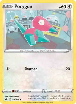 Porygon 116/198