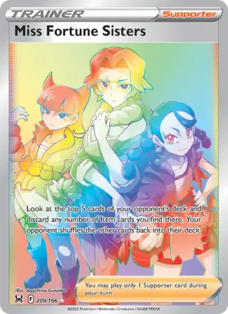 Miss Fortune Sisters 209/196