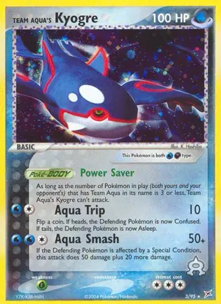Team Aqua's Kyogre 3/095