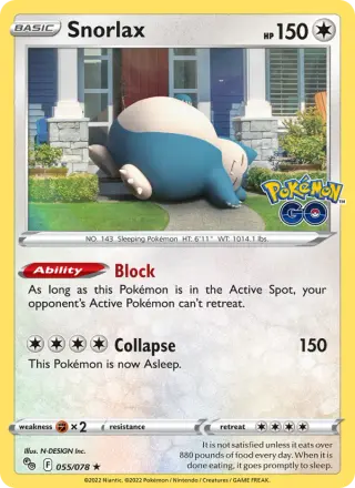 Snorlax 055/078