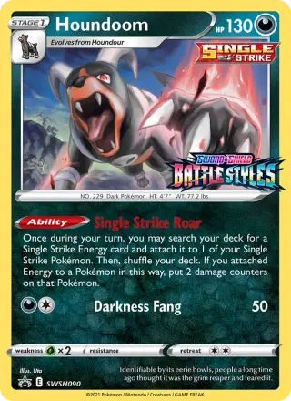 Houndoom SWSH090/307