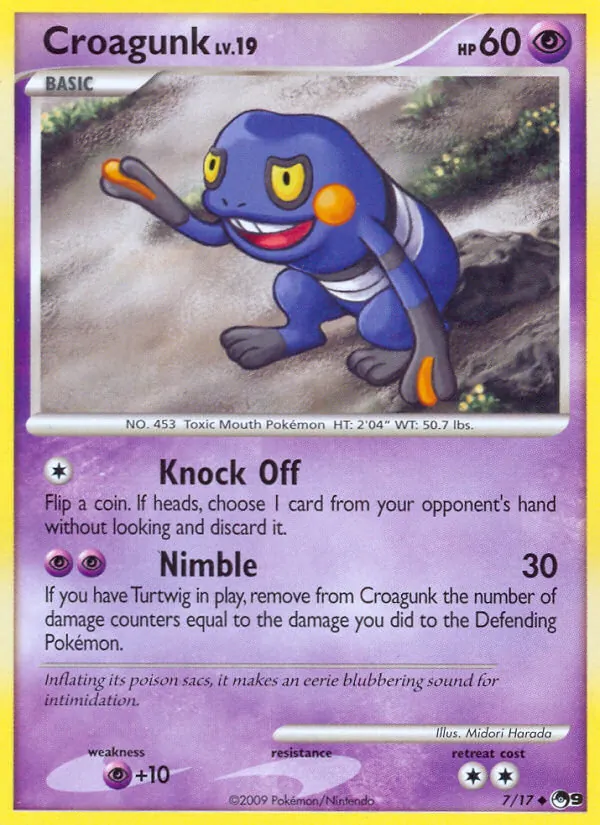 Croagunk 7/017