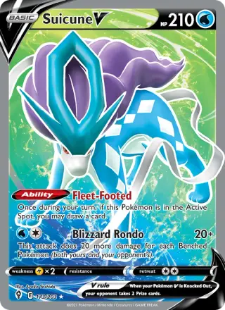 Suicune V 173/203