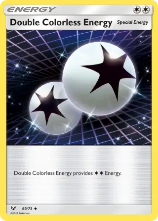 Double Colorless Energy 69/073