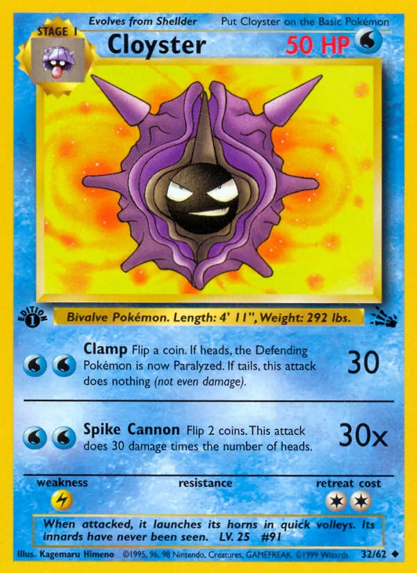 Cloyster 32/062
