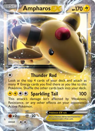 Ampharos EX 27/098