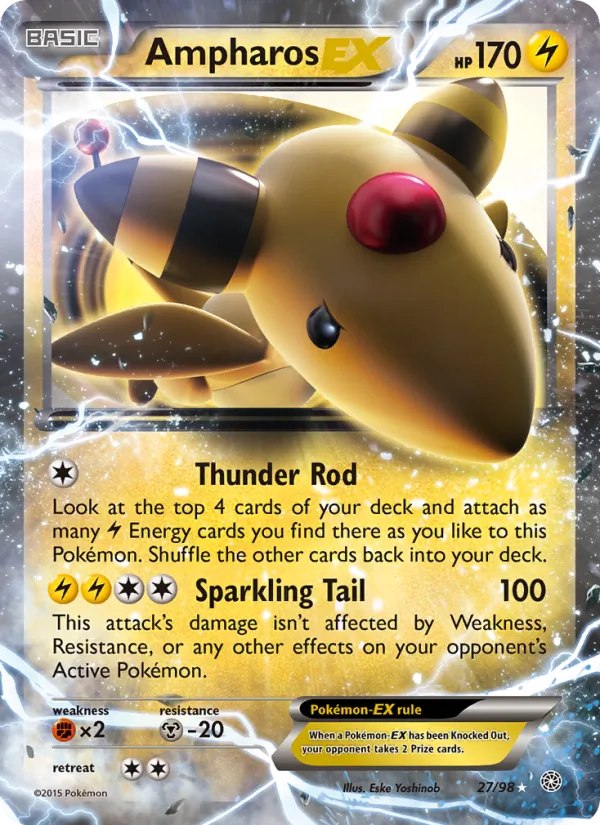 Ampharos EX 27/098