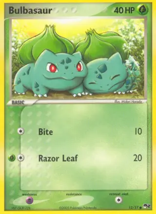 Bulbasaur 12/017