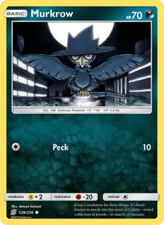 Murkrow 129/236