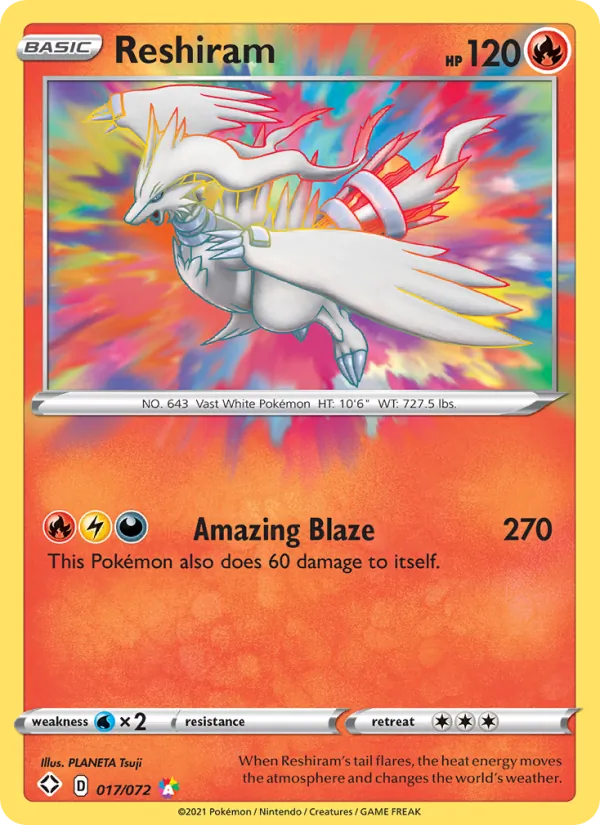 Reshiram 17/072