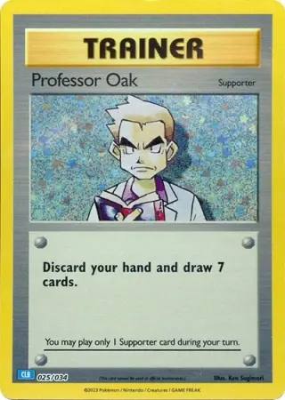 Professor Oak 025/034