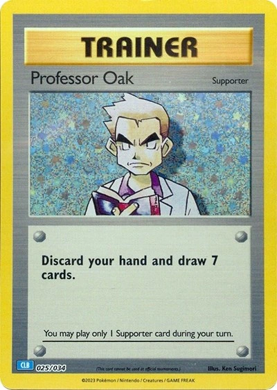 Professor Oak 025/034