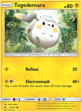 Togedemaru 47/147
