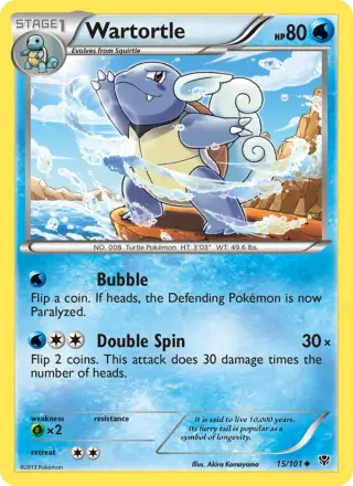 Wartortle 15/101