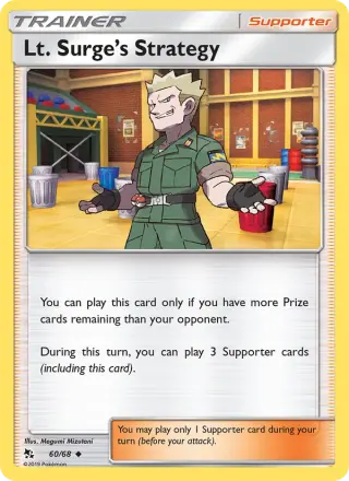 Lt. Surge’s Strategy 60/068
