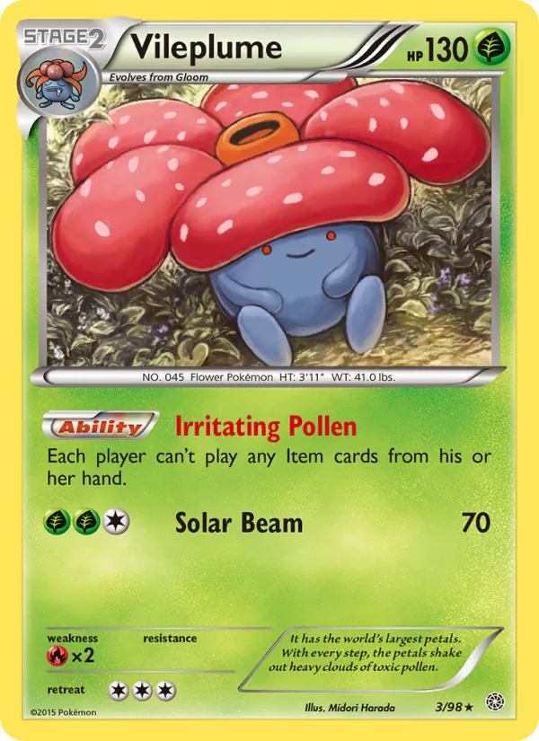 Vileplume 3/098