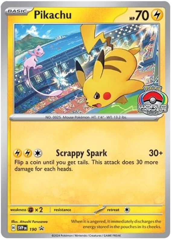 Pikachu 190/225