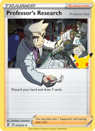 Professor's Research (Professor Oak) 23/025
