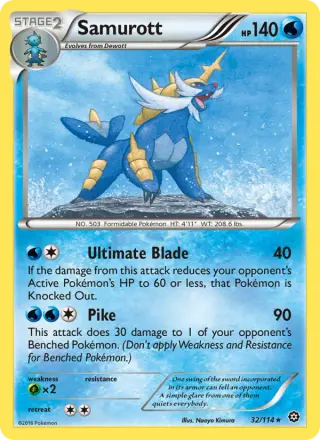Samurott 32/114