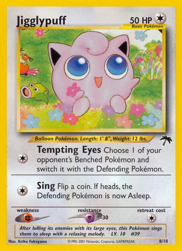 Jigglypuff 8/018