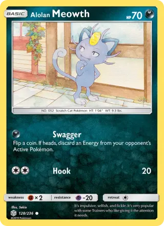 Alolan Meowth 128/236