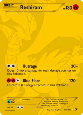 Reshiram 114/113