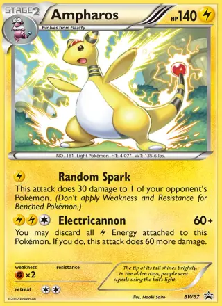 Ampharos BW67/101
