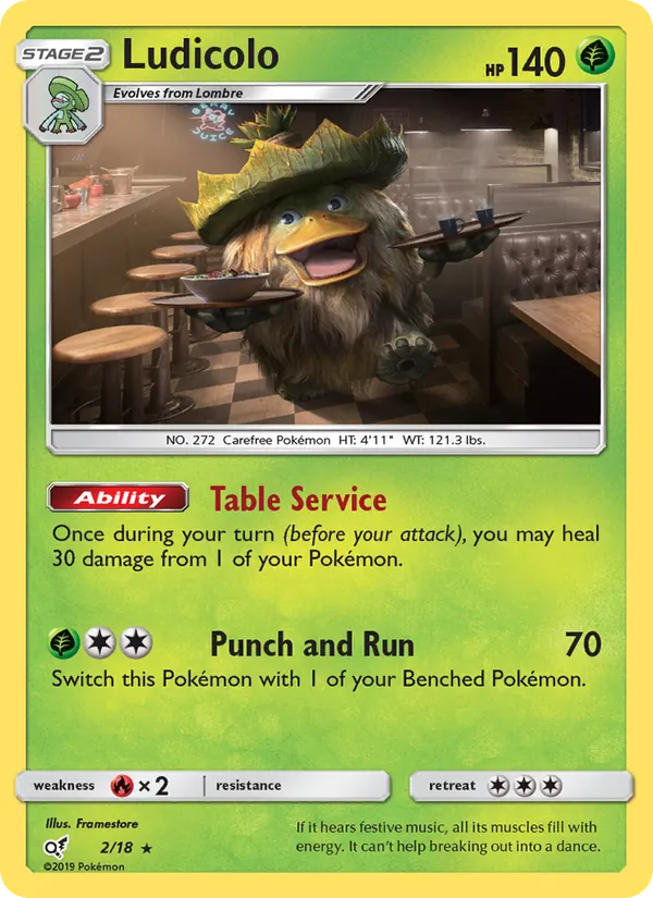 Ludicolo 2/018