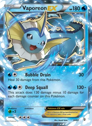 Vaporeon EX 24/083