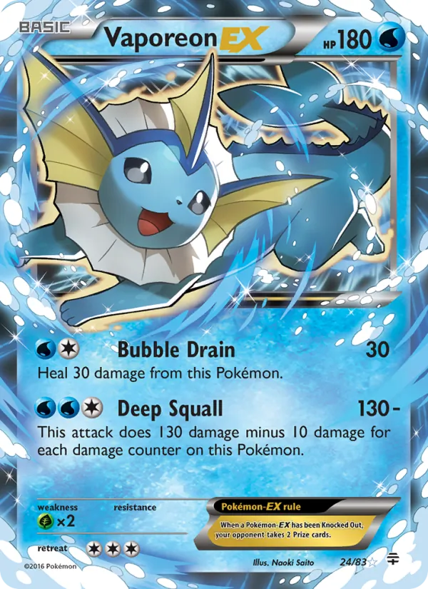 Vaporeon EX 24/083