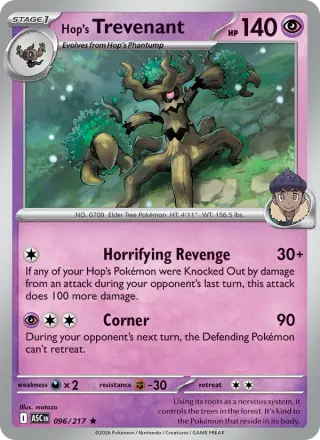 Hop's Trevenant 096/217