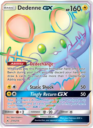 Dedenne GX 219/214