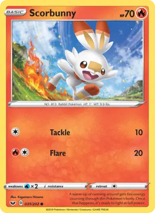 Scorbunny 31/202