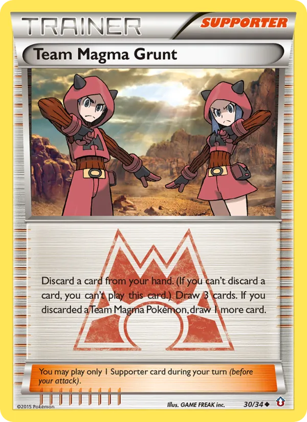 Team Magma Grunt 30/034