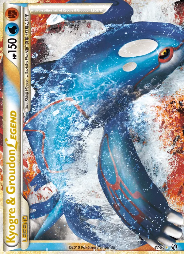 Kyogre & Groudon LEGEND 87/090