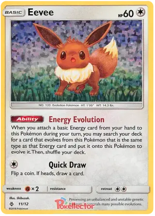 Eevee 11/012
